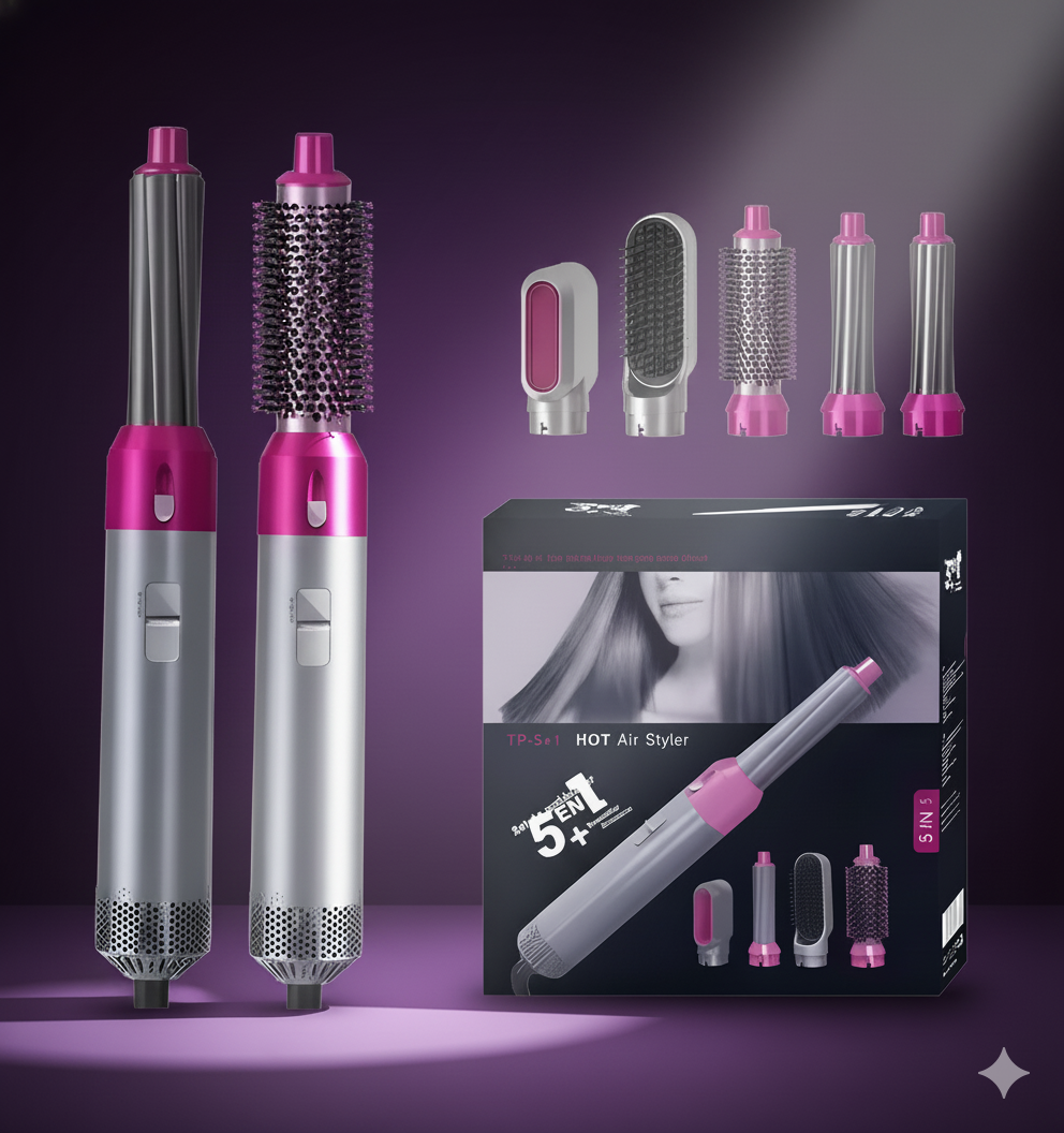 SECADOR Y CEPILLO 5 EN 1 TK