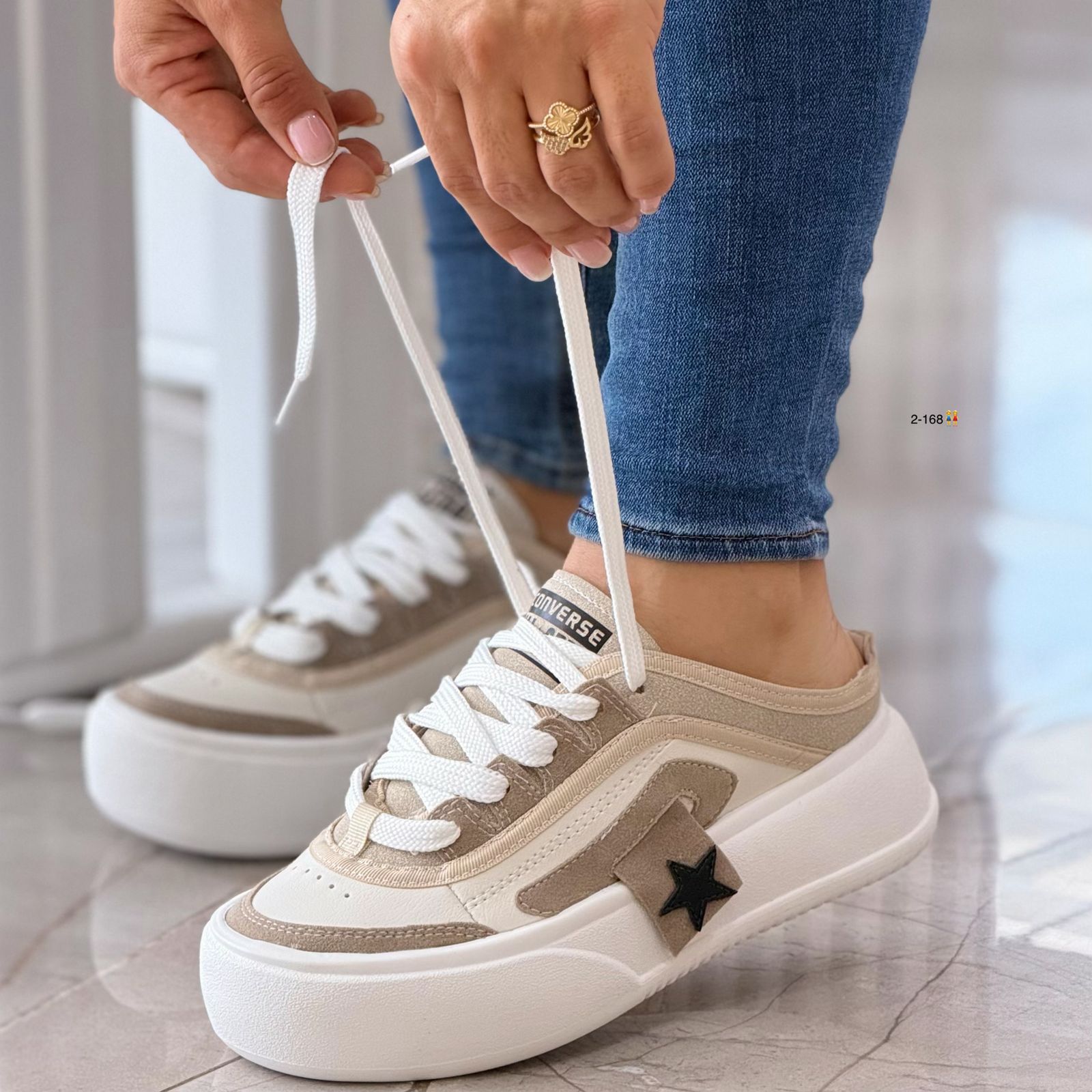 TENIS SUECO CONVERSE DAMA
