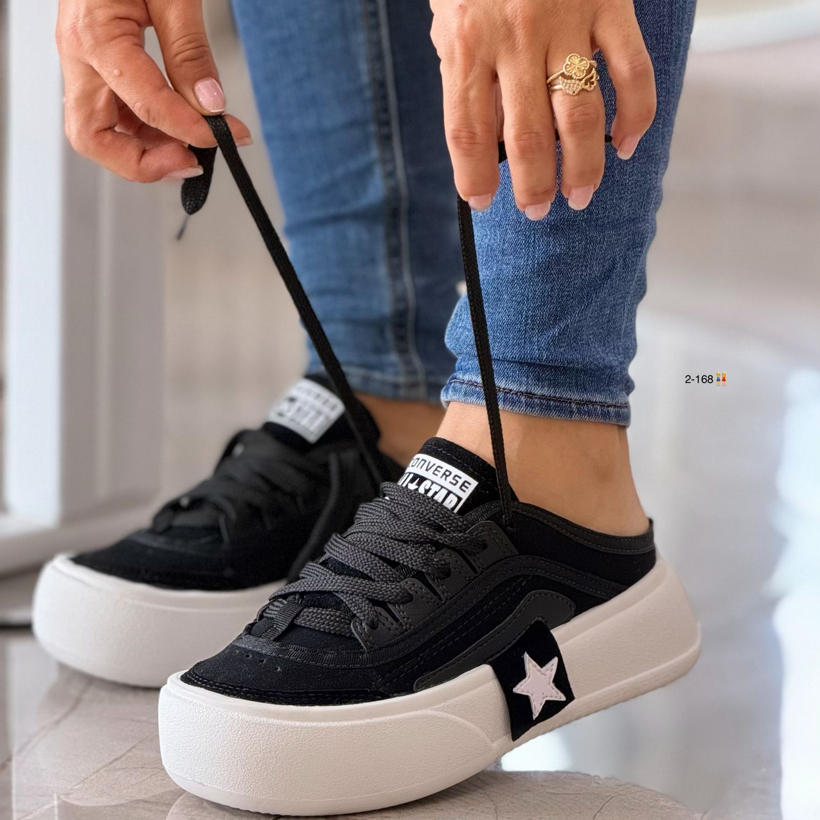 TENIS SUECO CONVERSE DAMA